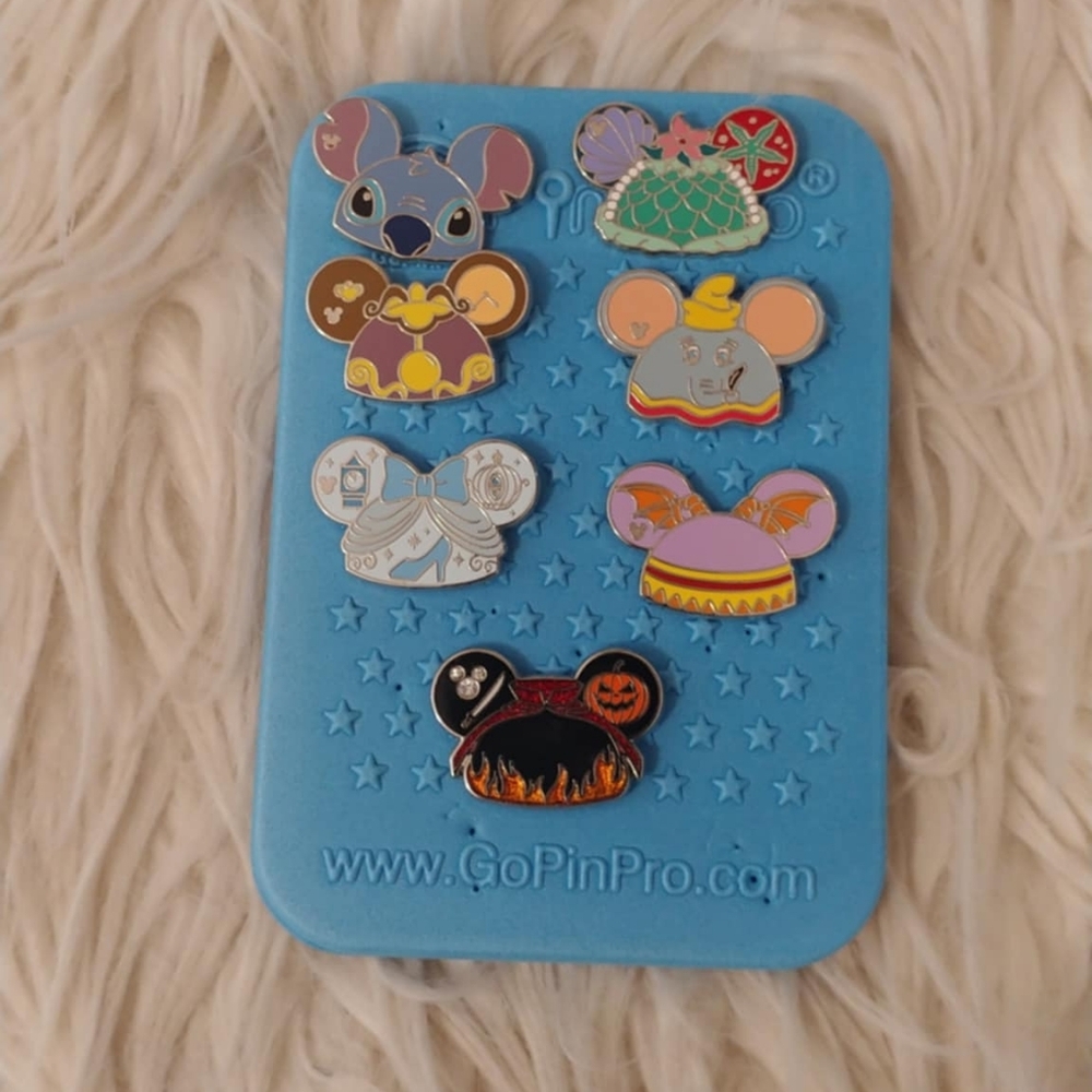 💖FIRM! NWOT DISNEY PARKS EAR HAT 2025 WAVE A MYSTERY PIN FULL SET WITH SUPER CH